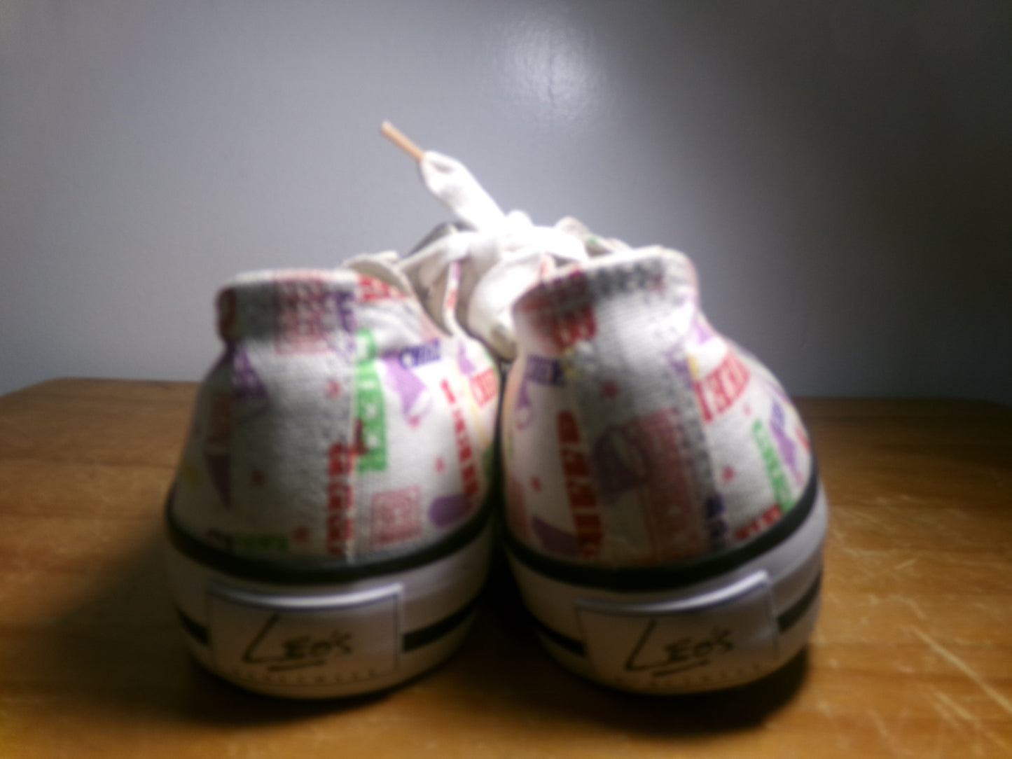 New Cheer Sneakers Chucks by Leo's 9M Adult Colorful