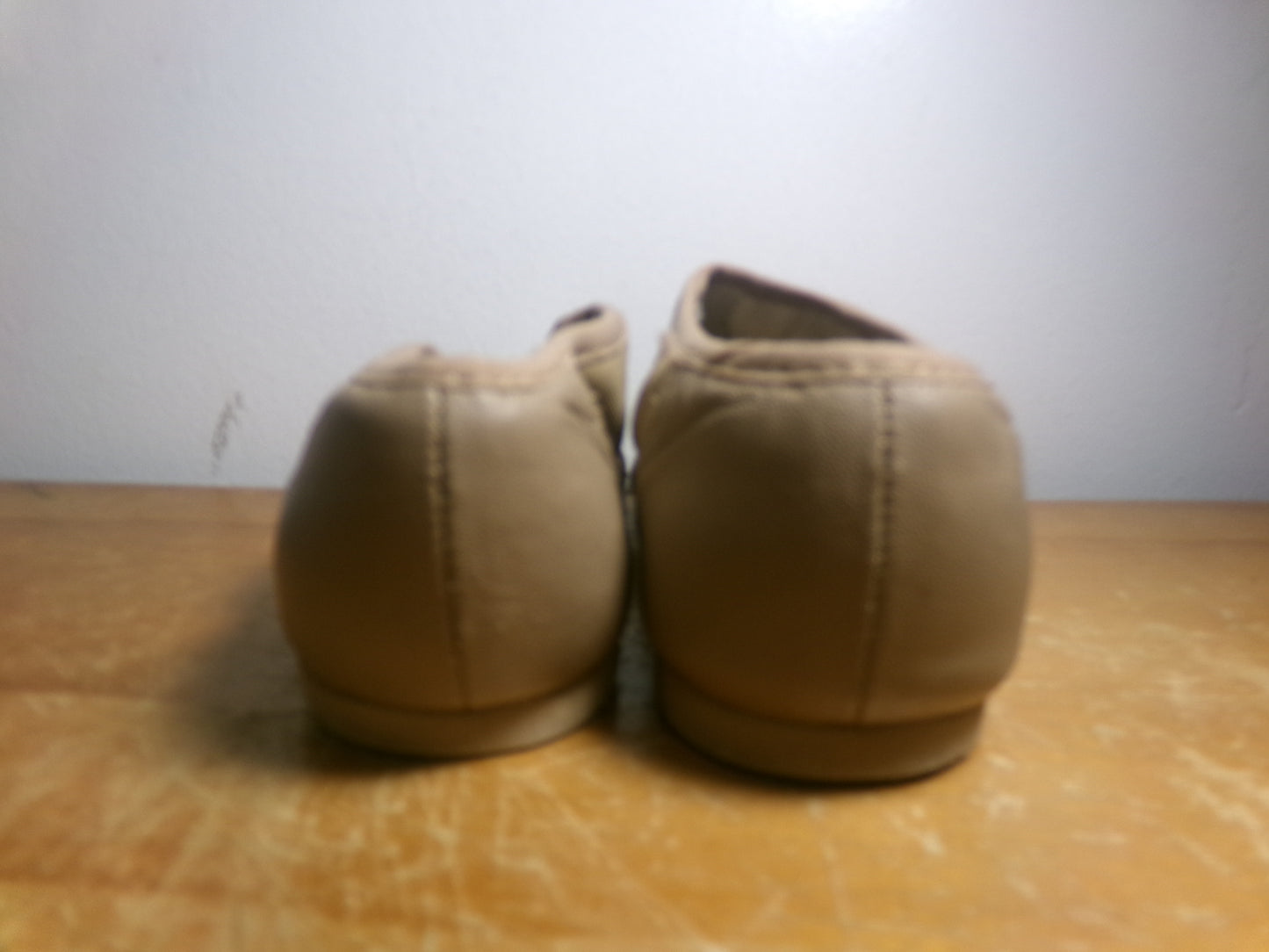 Pre-Owned Jazz Shoes Bloch Child 11.5M Tan Leather Slip On Split Sole