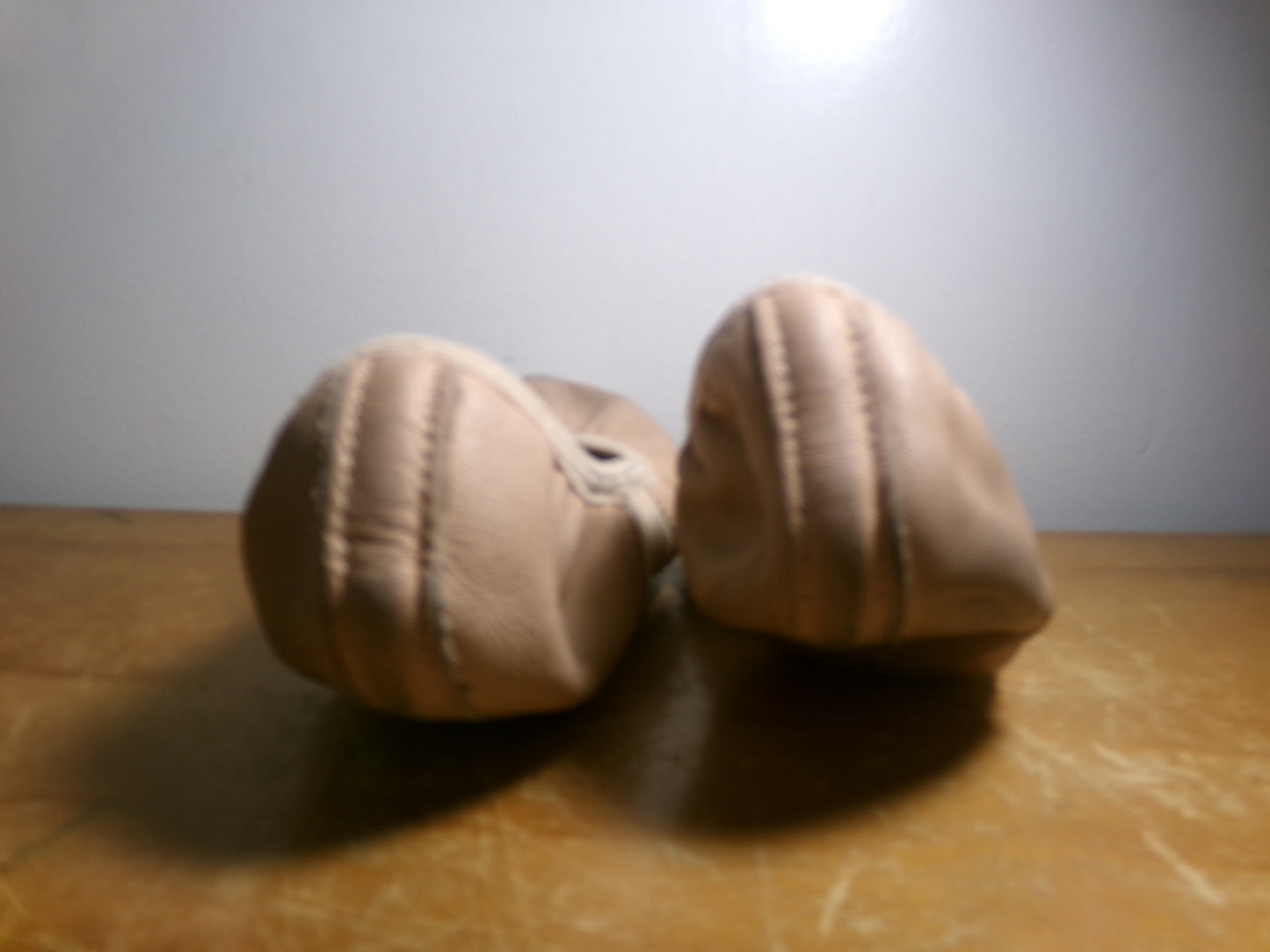 Pre-Owned Ballet Shoes Revolution 150 Pink Adult 6M Leather Split Sole Stretch