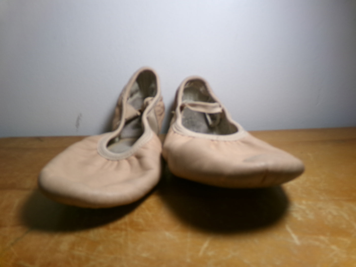 Pre-Owned Ballet Shoes Revolution 150 Pink Adult 6M Leather Split Sole Stretch