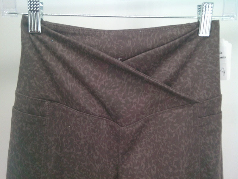 Pre-Owned Leggings Danskin Small Adult Black Leopard  Jazz Cheer