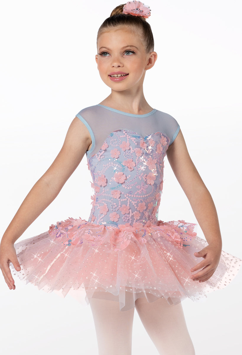 Pre-Owned Costume Weissman 14394 Small Child Light Pink Ballet Sequin