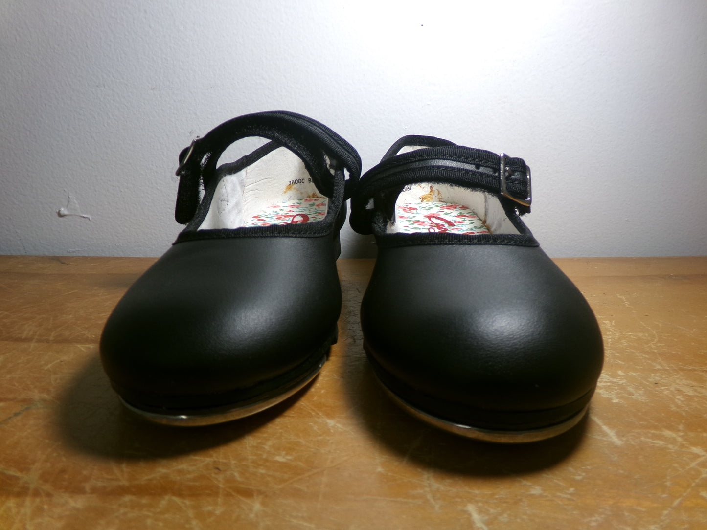 Dance Tap Shoes Capezio Kids 13M Mary Jane Leather Easy Strap Student