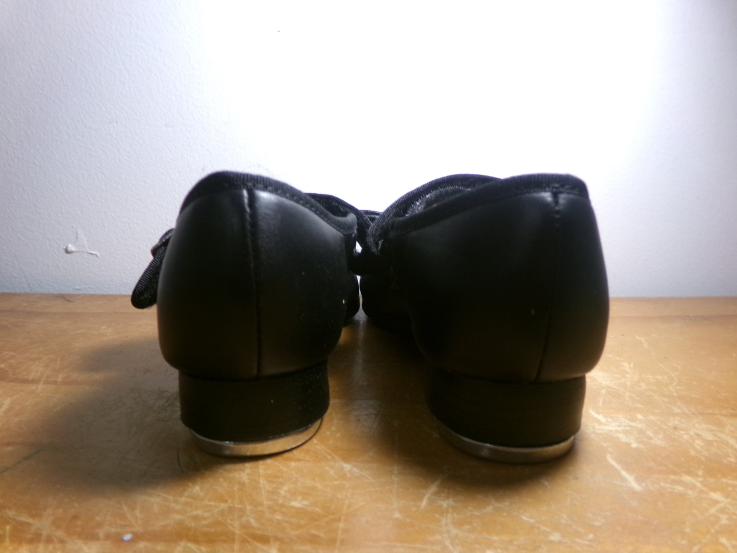 Dance Tap Shoes Capezio Kids 12M Mary Jane Leather Easy Strap Student