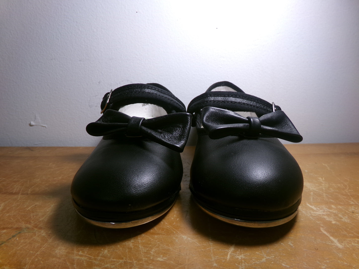 Dance Tap Shoes Capezio Kids 12M Mary Jane Leather Easy Strap Student