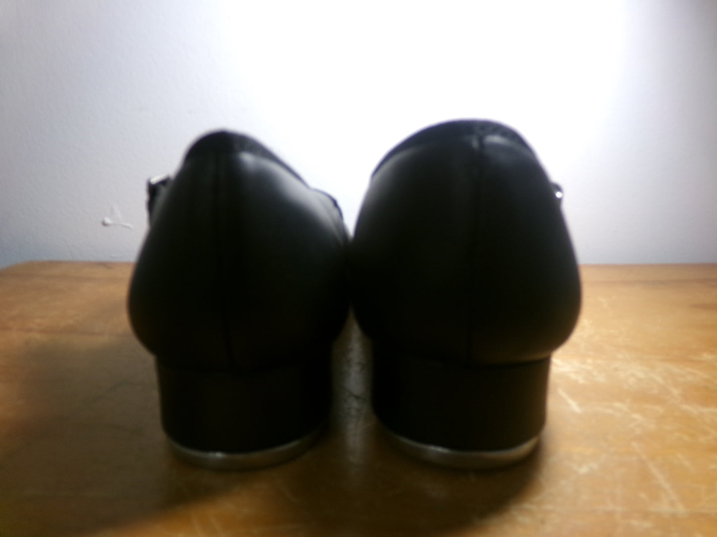 Dance Tap Shoes Capezio Adult 6M Black Mary Jane Leather Buckle Student
