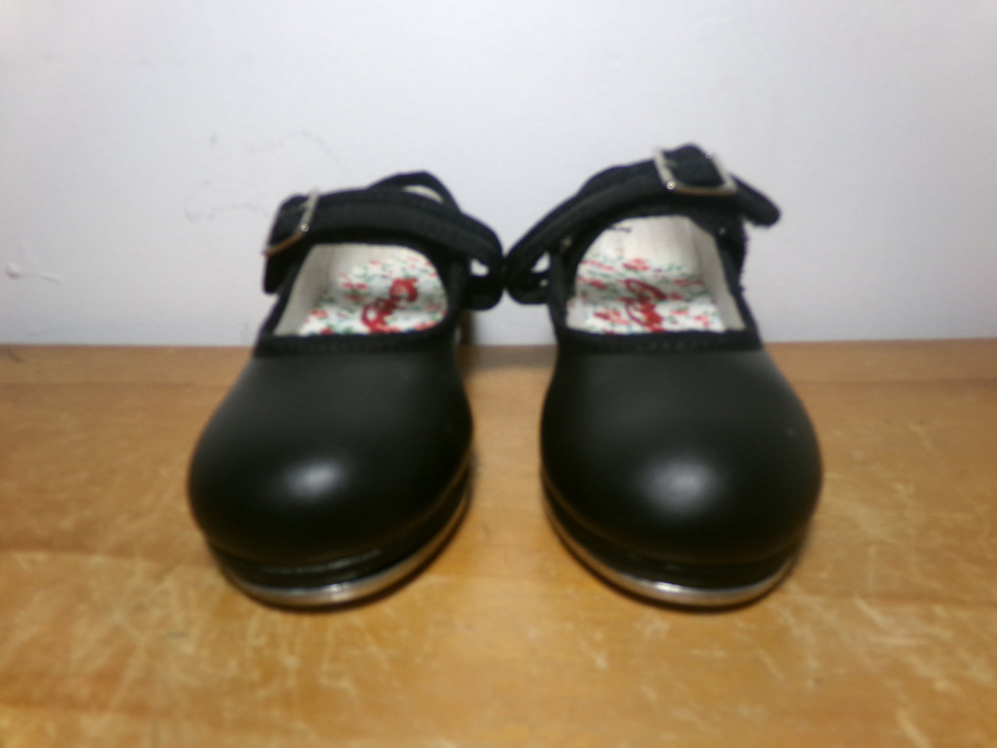Dance Tap Shoes Capezio Child 8M Mary Jane Leather Buckle Student