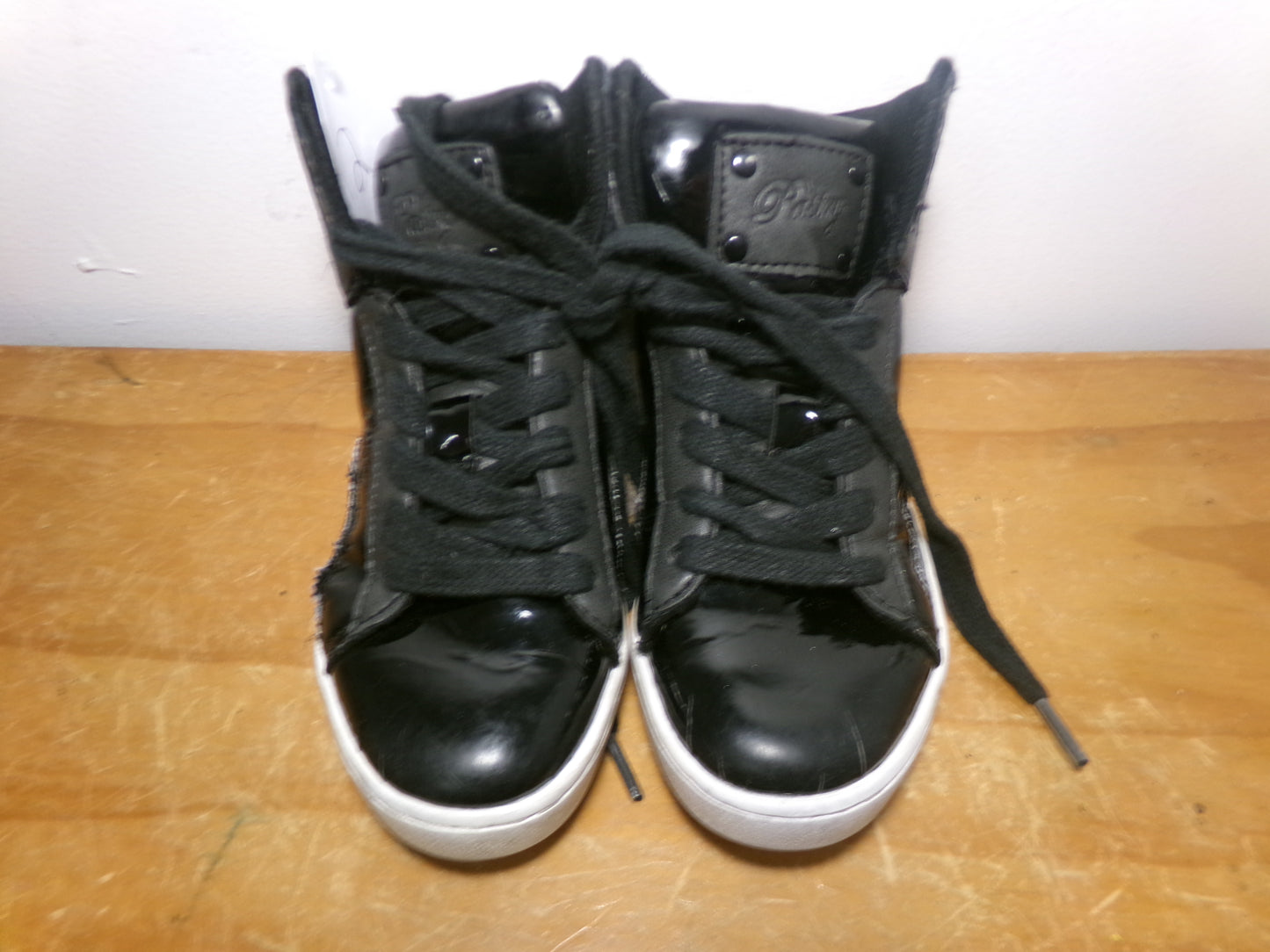 Pre-Owned Hip Hop Shoes Pastry Kids 12 High Top Sneakers Glitter