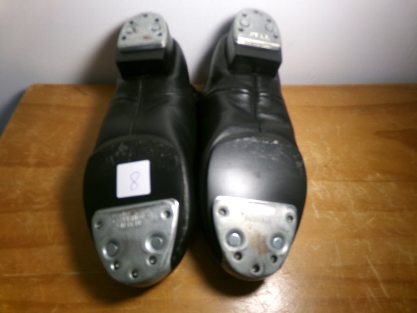 Dance Buck Clogging Shoes Steven Stompers 8M Oxford Leather Split Sole