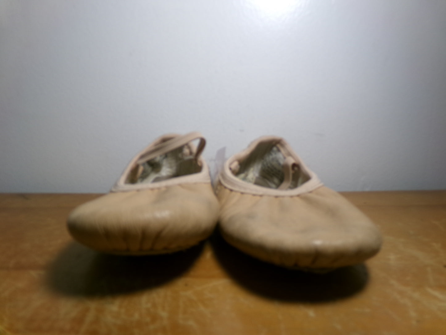 Dance Ballet Shoes Revolution Child 2M Leather Split Sole Stretch