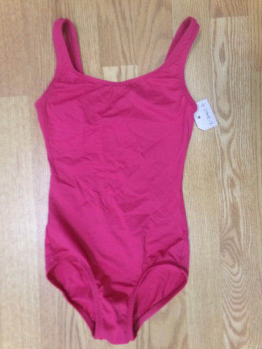 Pre-Owned Body Wrappers BWP215 X Adult Dark Pink Tank Ballet Tap