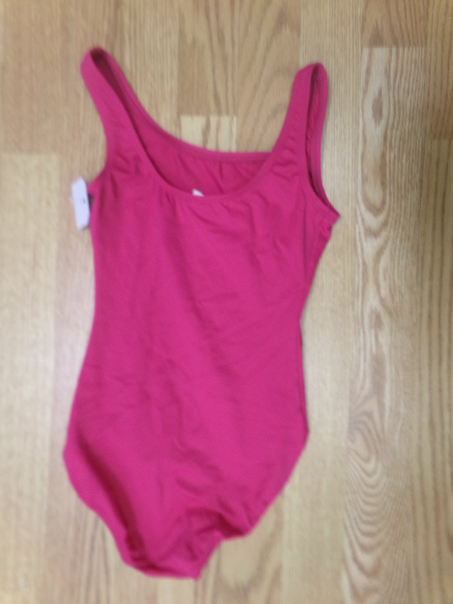 Pre-Owned Body Wrappers BWP215 X Adult Dark Pink Tank Ballet Tap