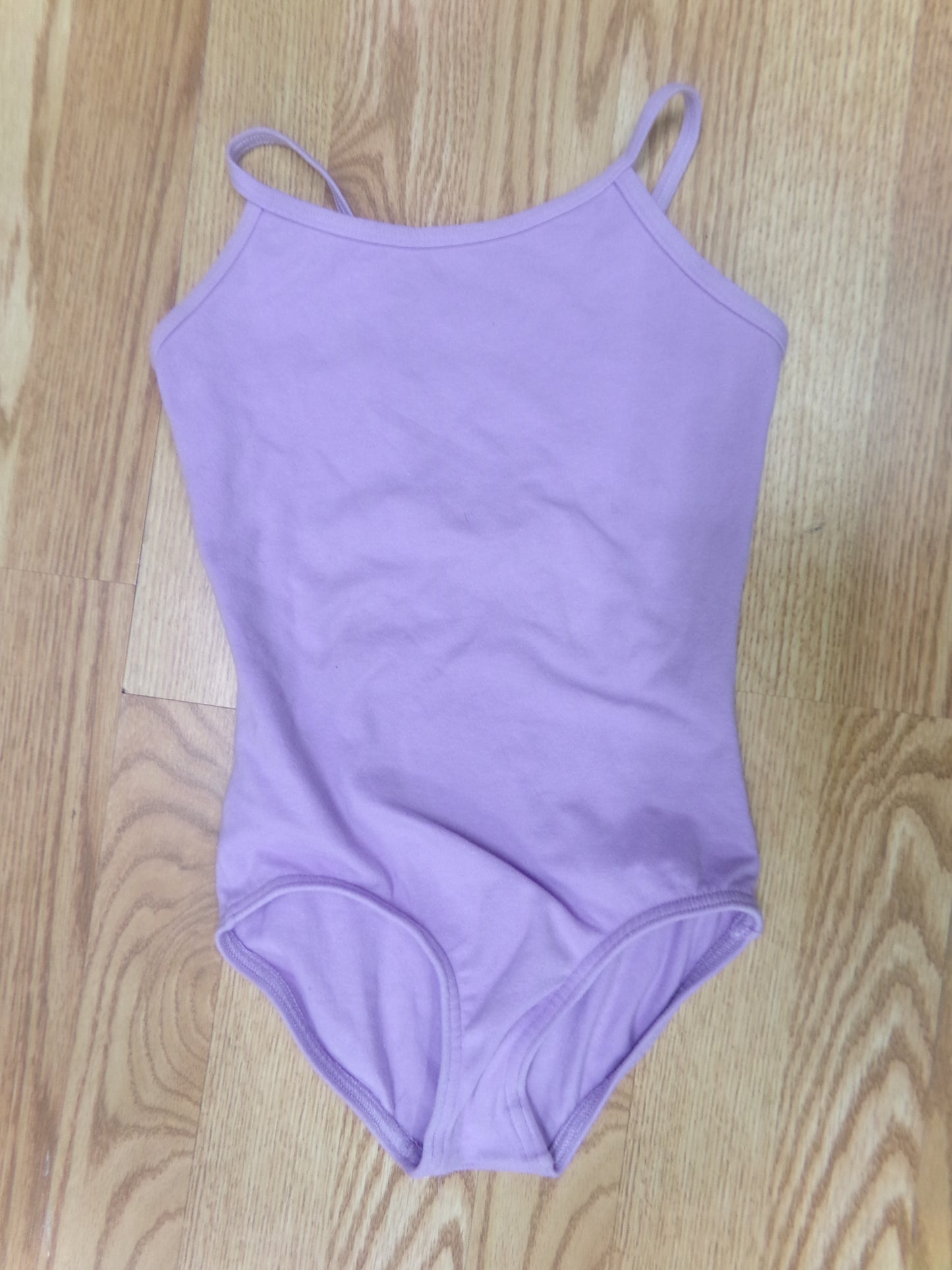 Pre-Owned Leotard Body Wrappers Medium Child 8-10 Lavender Camisole Ballet Tap Princess Seams