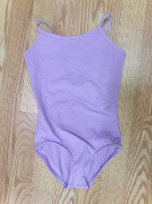 Pre-Owned Leotard Body Wrappers Medium Child 8-10 Lavender Camisole Ballet Tap Princess Seams