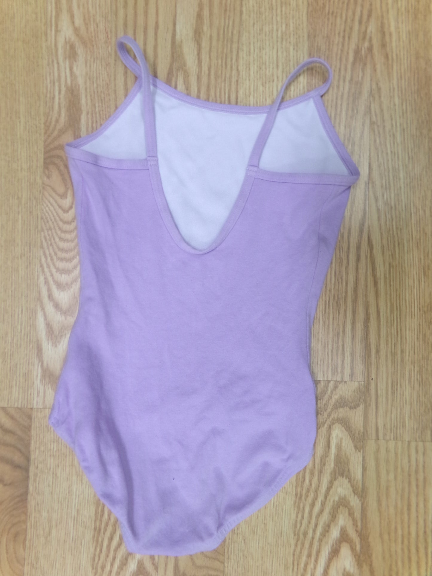Pre-Owned Leotard Body Wrappers Medium Child 8-10 Lavender Camisole Ballet Tap Princess Seams
