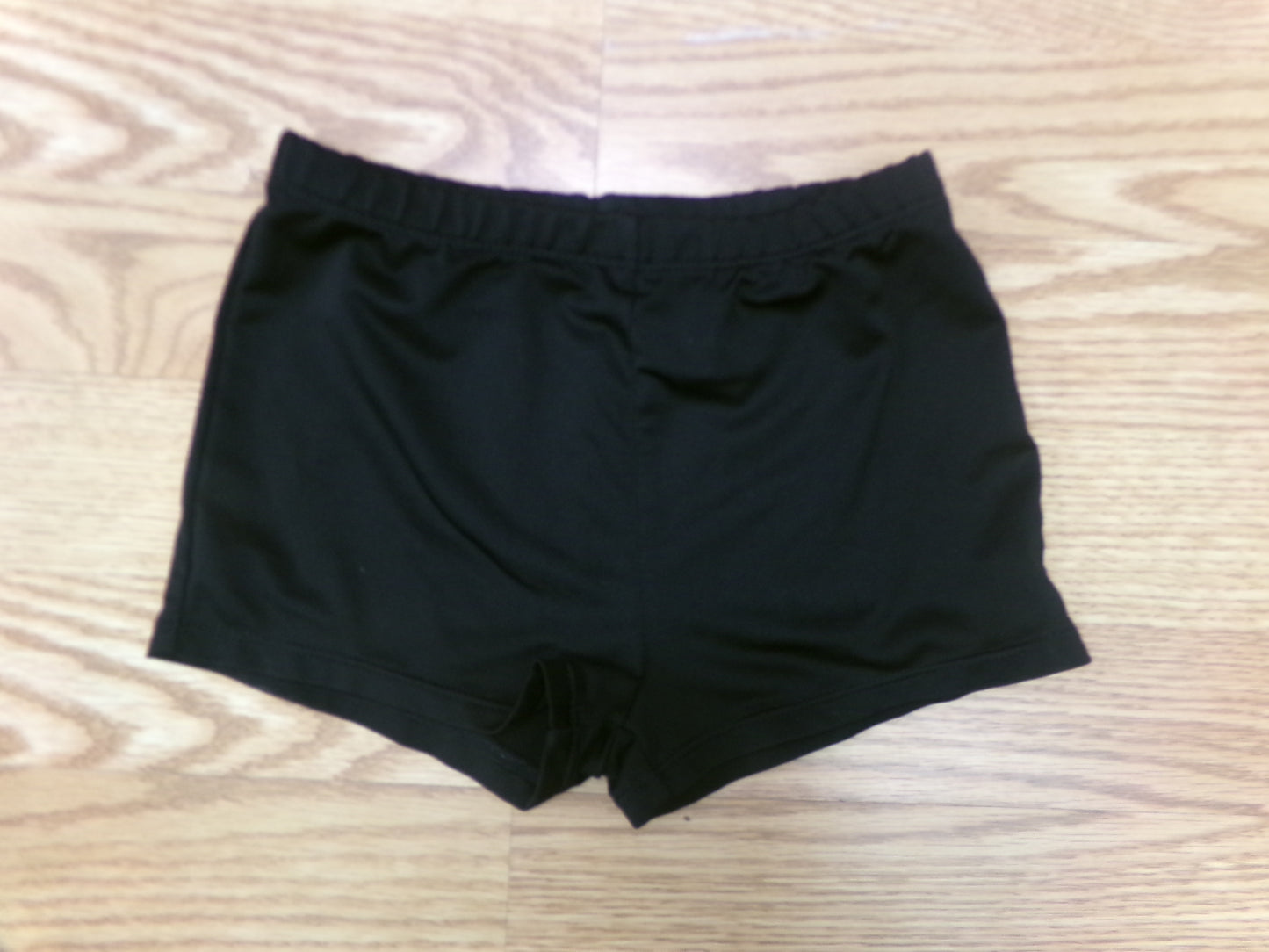 Dance Shorts Danskin Now Intermediate Child Black Gymnastics Cheer Jazz