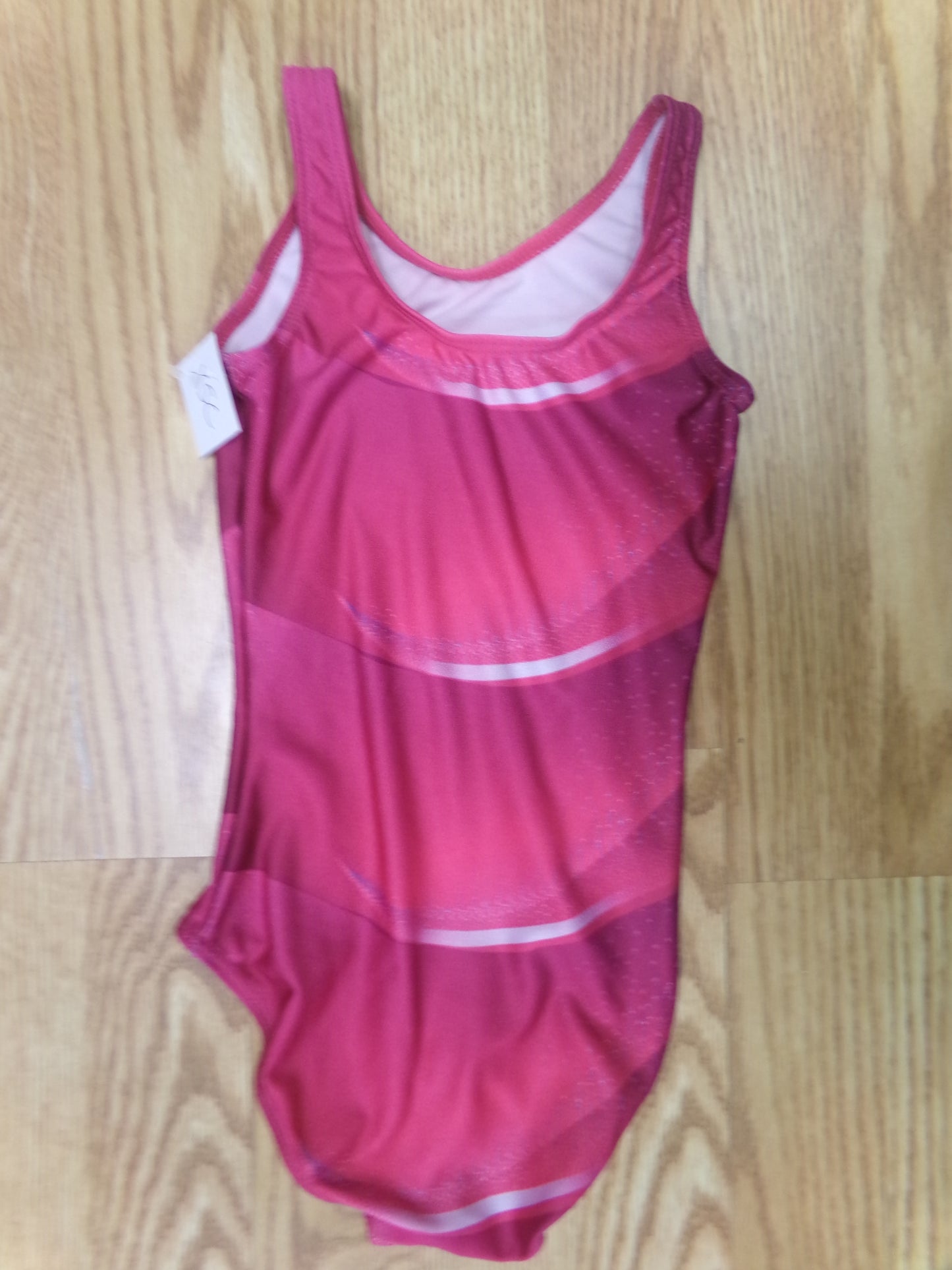 Pre-Owned Gymnastics Leotard So Danca X-Small Child Pink Acro Tumbling