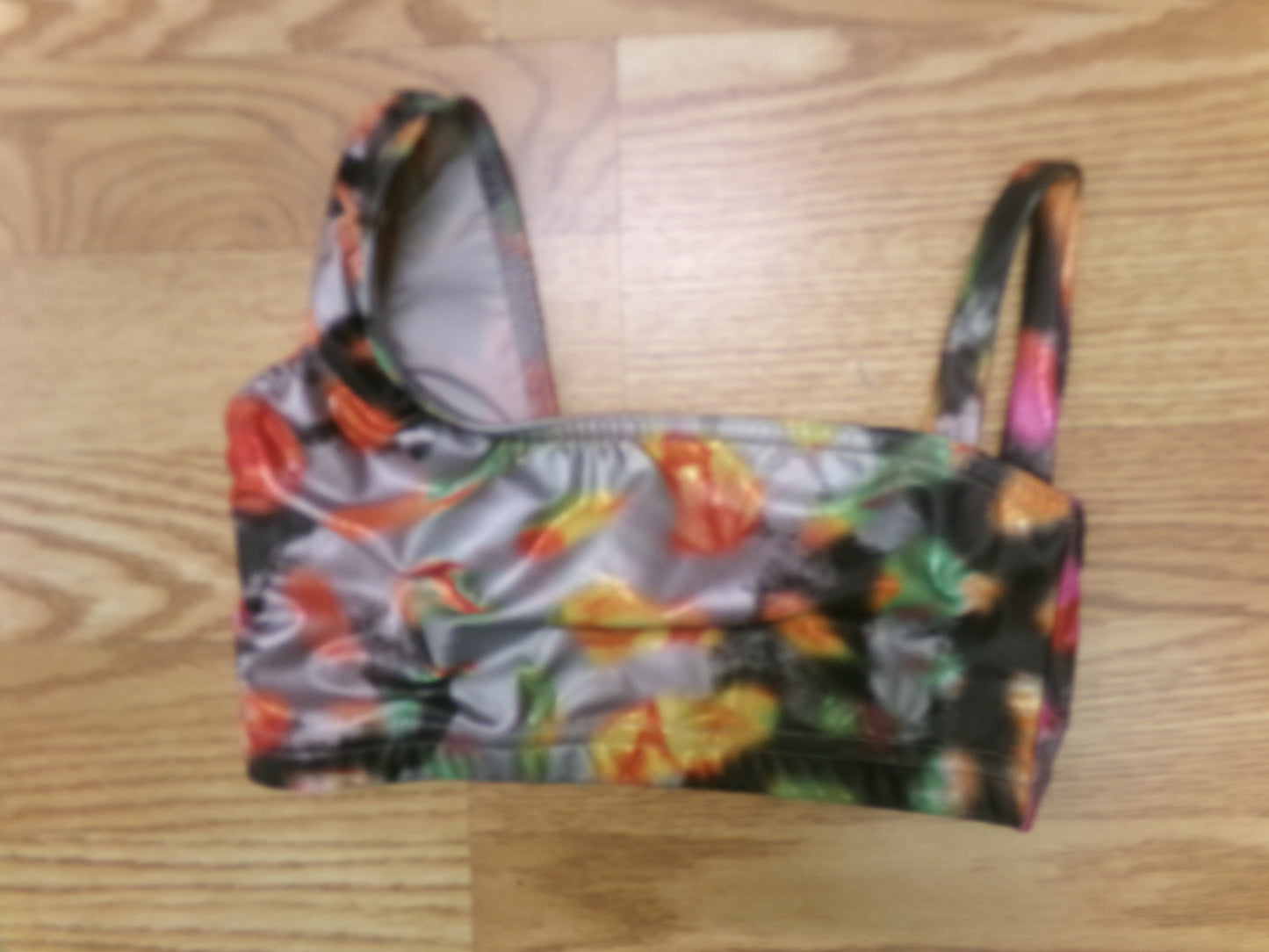 Pre-Owned Sports Bra Medium Child Colorful by Reverence Gymnastics Jazz