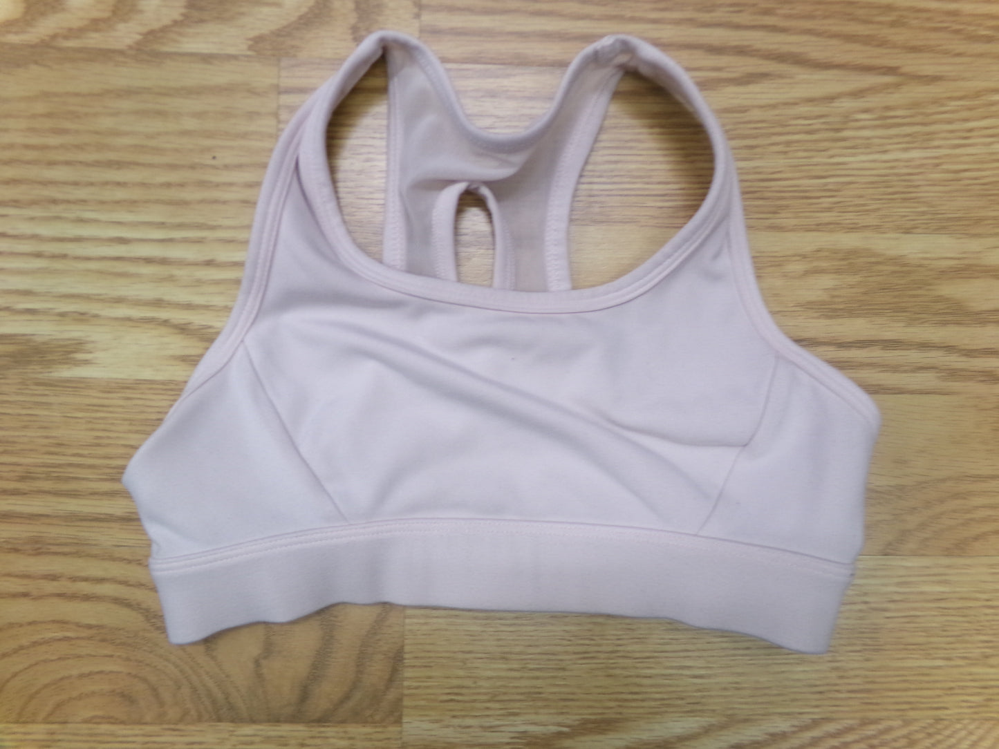 Pre-Owned Sports Bra Medium Child Lt Pink Gymnastics Jazz