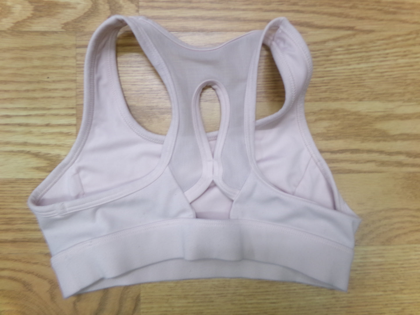 Pre-Owned Sports Bra Medium Child Lt Pink Gymnastics Jazz