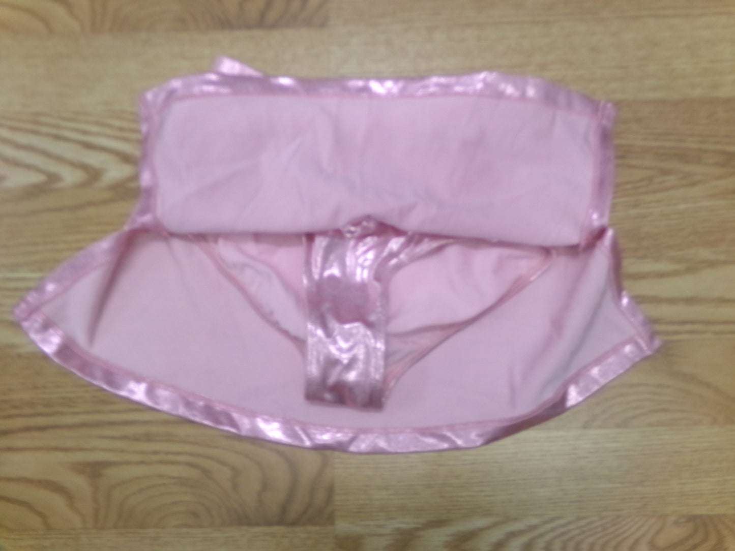 Dance Skirt Medium Child Pink Metallic Jazz Acro Gymnastics Skirt