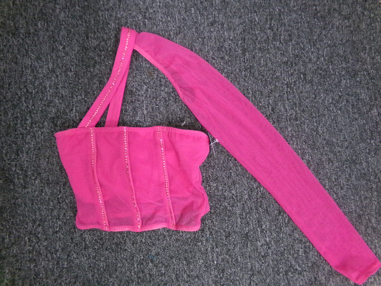 Pre-Owned Costume Top Small Adult Pink Kelle Jazz Tap Musical