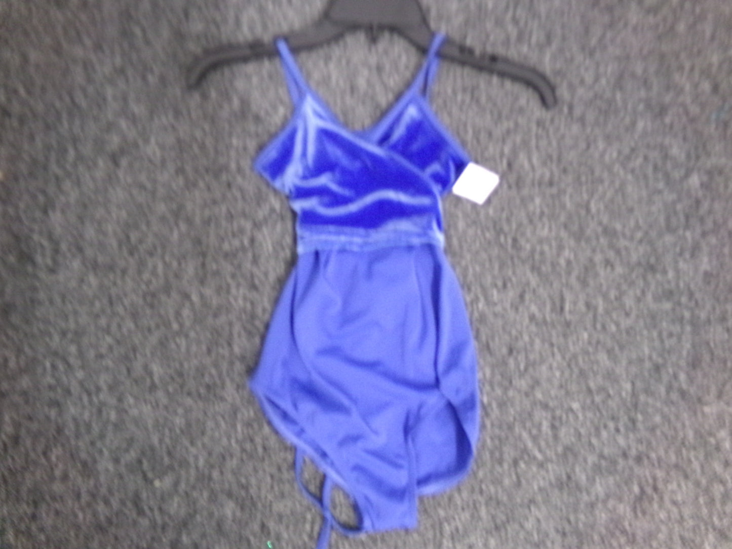 Pre-Owned Leotard Balera Petite Adult (XS)Royal Blue Modern Contemporary