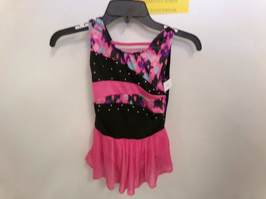 Pre-Owned Leotard Dress Freestyle Medium Child Colorful Cotton Ballet Tap
