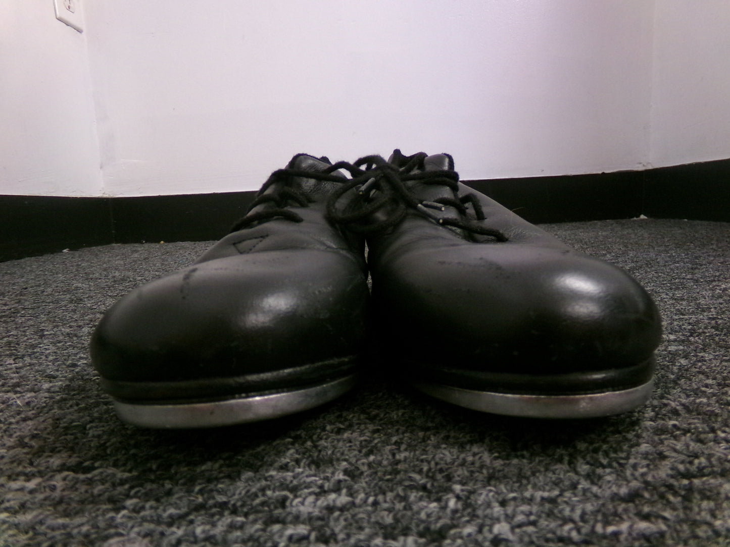 Pre-Owned Tap Shoes Bloch Split Sole Flex Oxford Black 7M Adult