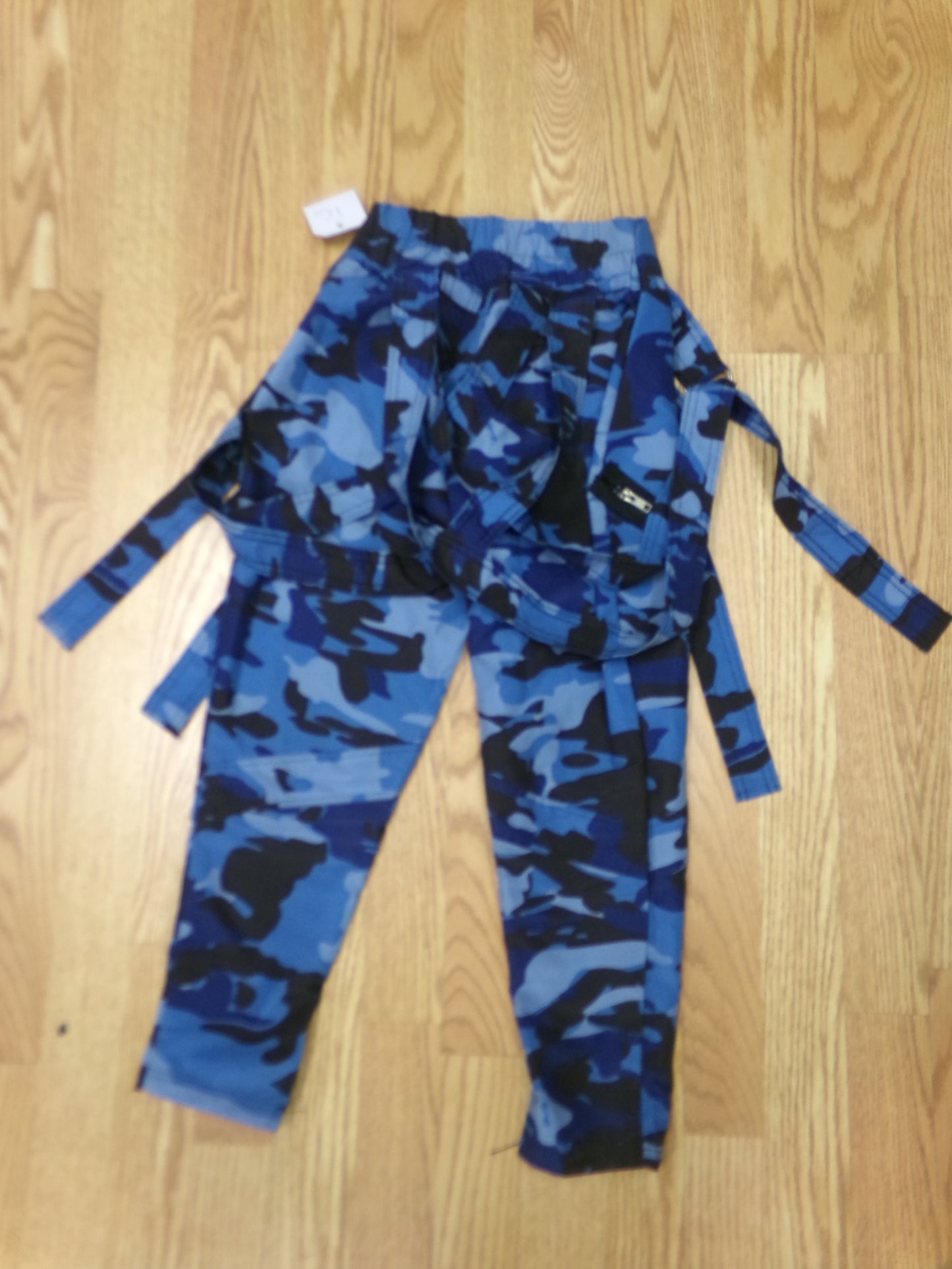 Pre-Owned Costume Pants Balera AH11515 Intermediate Child Blue Hip Hop Jazz