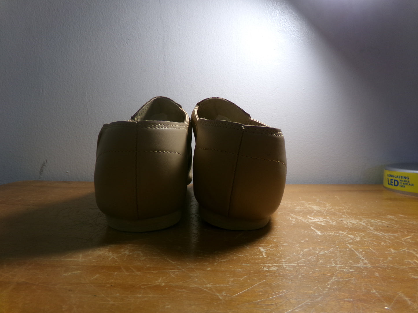 Pre-Owned Jazz Shoes Stelle Big Kid 3.5M Leather Slip On
