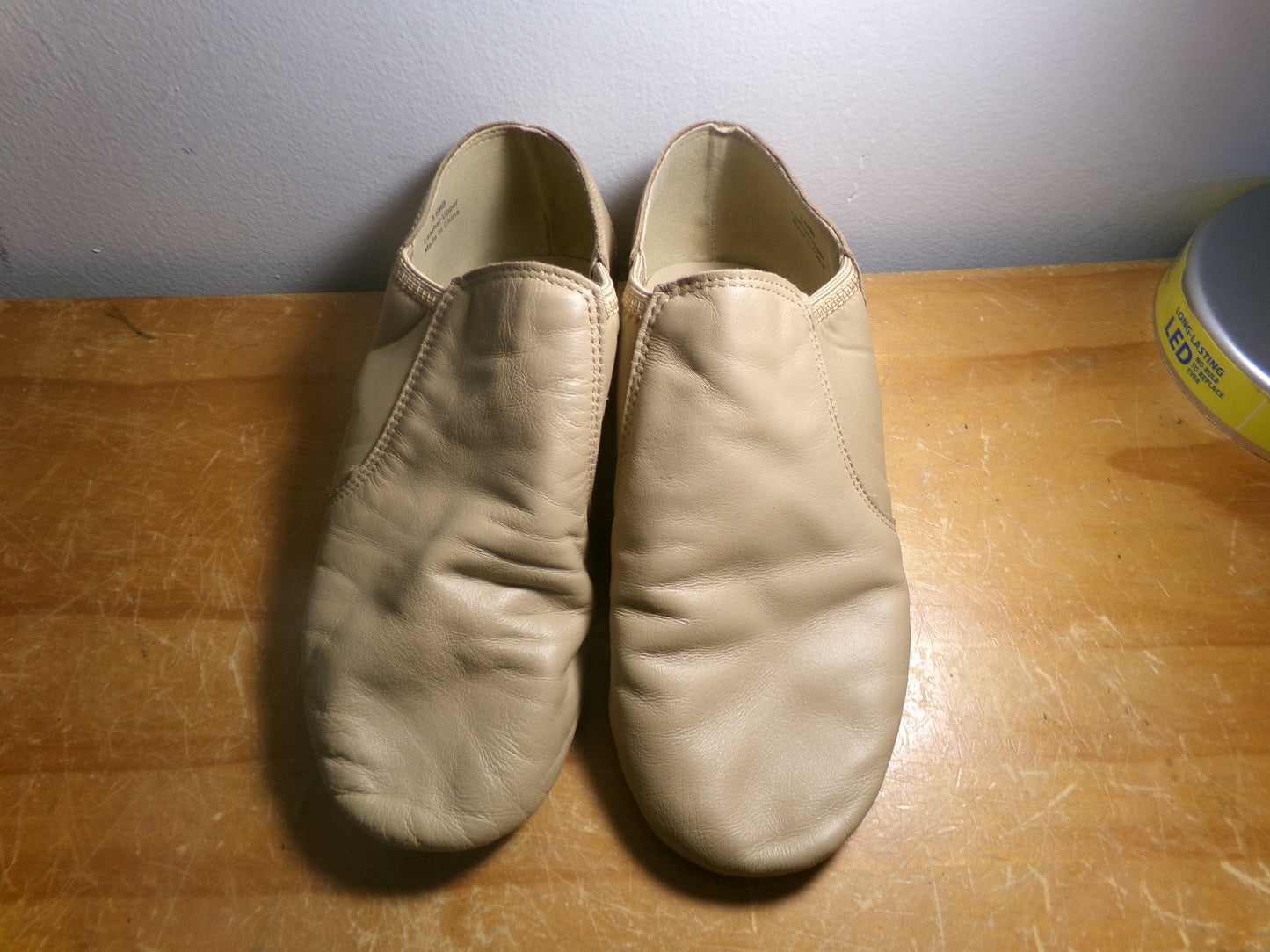 Pre-Owned Jazz Shoes Stelle Big Kid 3.5M Leather Slip On