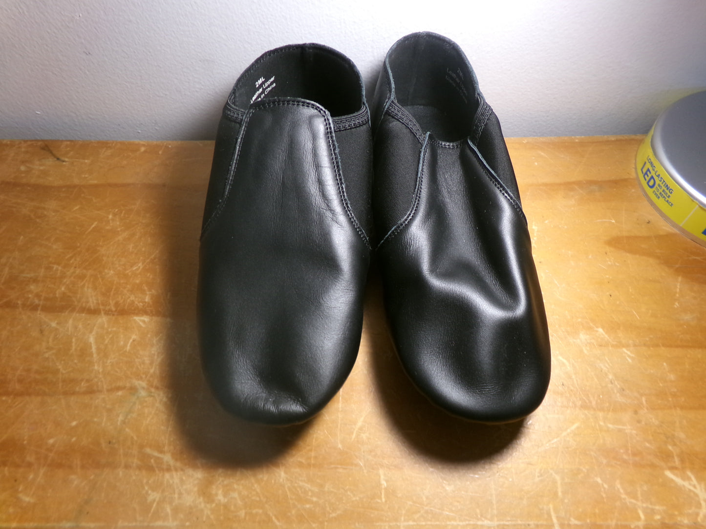 Pre-Owned Jazz Shoes Stelle Big Kid 2M Leather Slip On