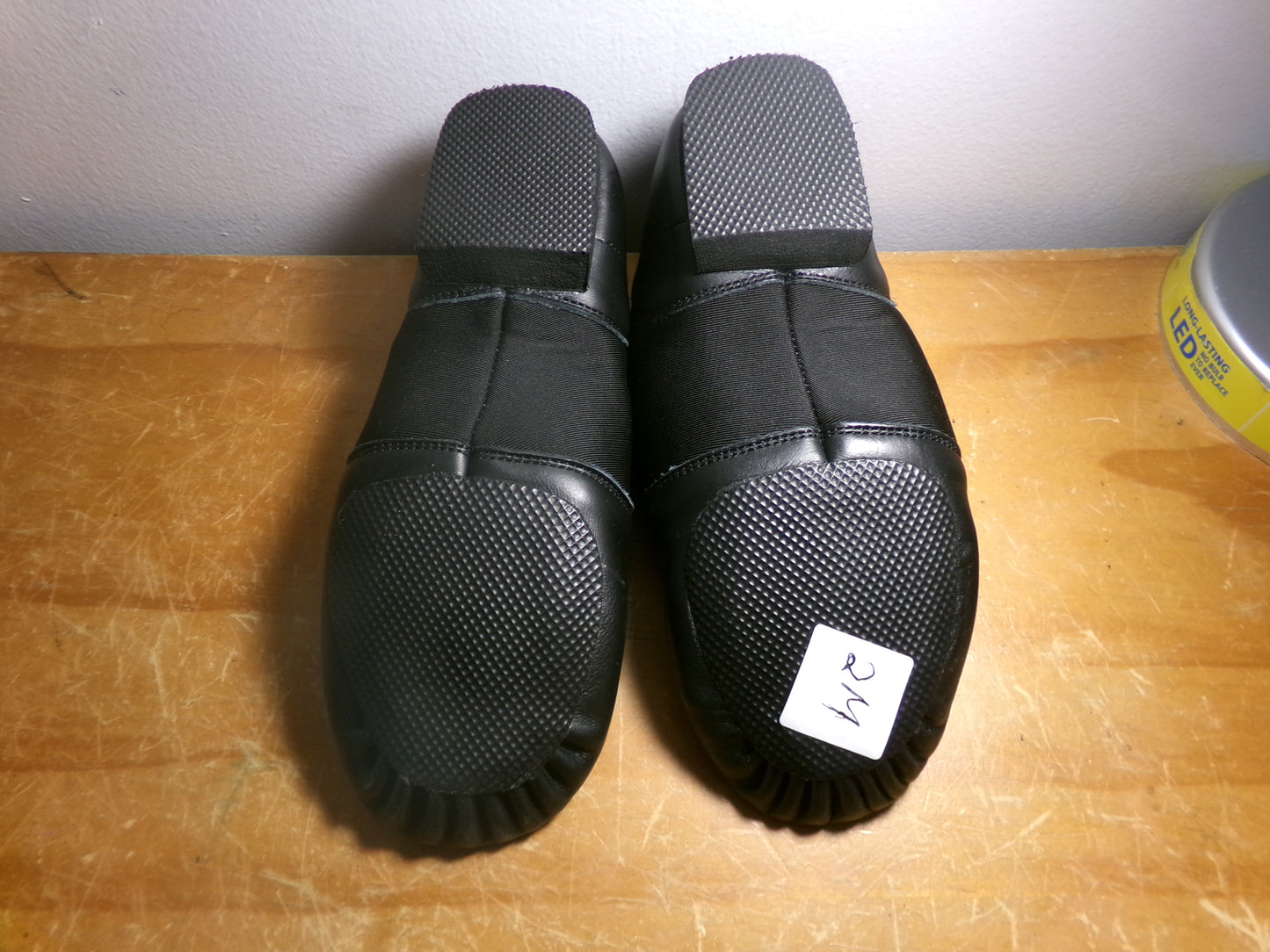 Pre-Owned Jazz Shoes Stelle Big Kid 2M Leather Slip On