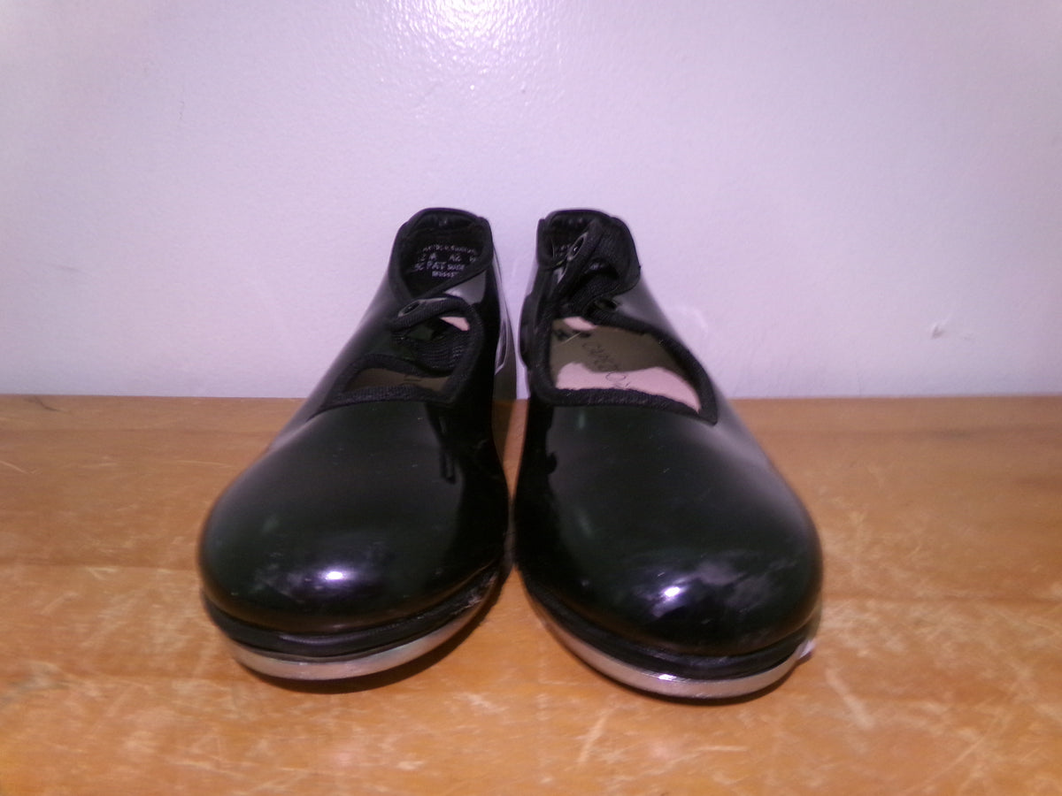 Pre-Owned Tap Shoes Capezio Big Kids Black 12M Tyette Slip On Student