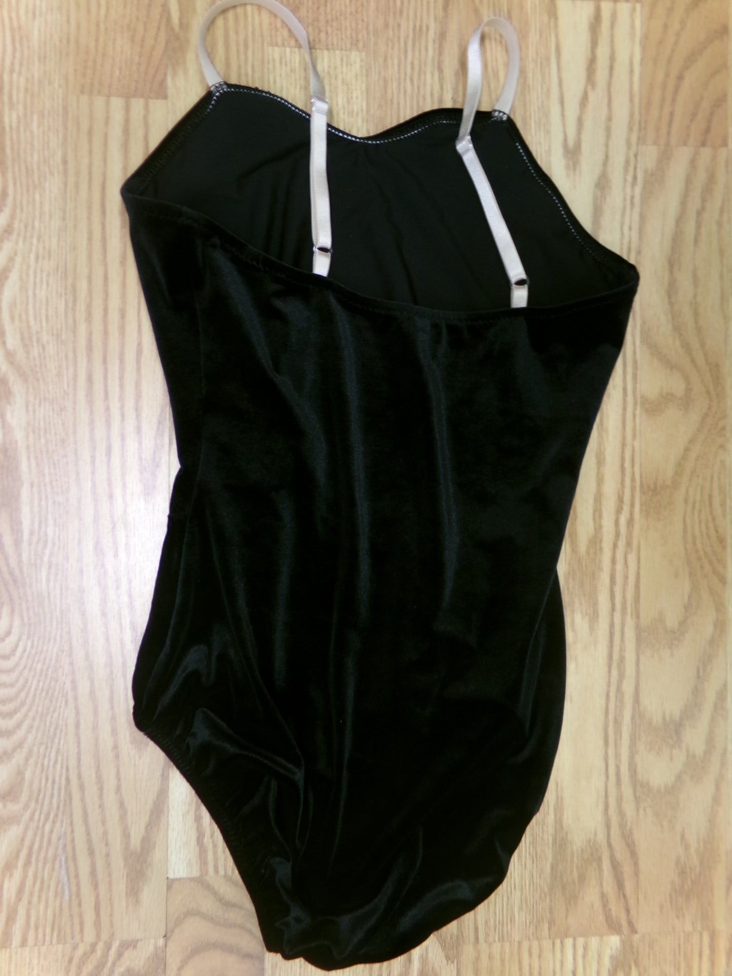 Pre-Owned Costume Medium Adult Black Velvet Curtain Call Ballet Tap Jazz Tutu
