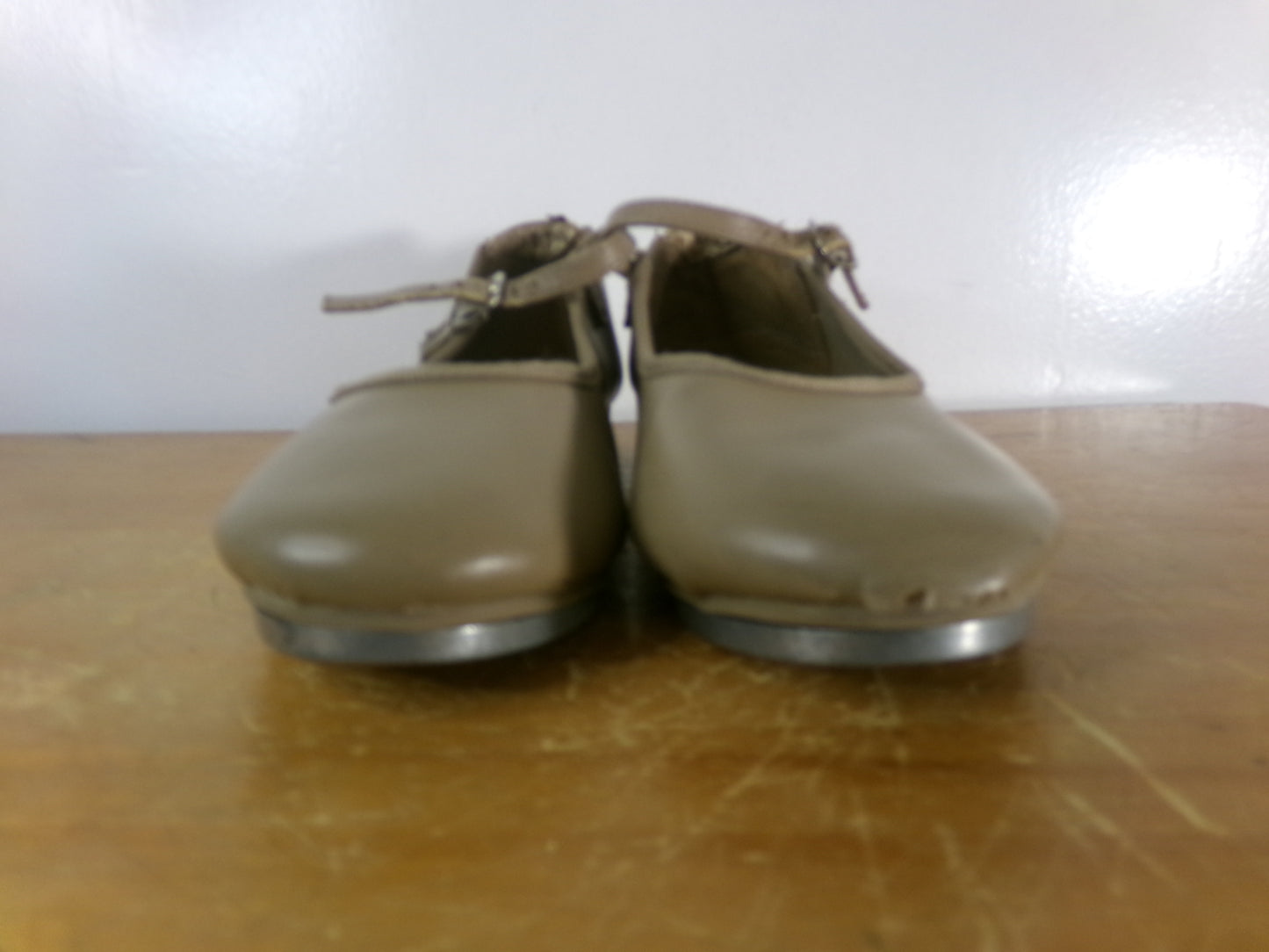 Pre-Owned Tap Shoes Revolution Style 826 3M Child Mary Jane Buckle Tan