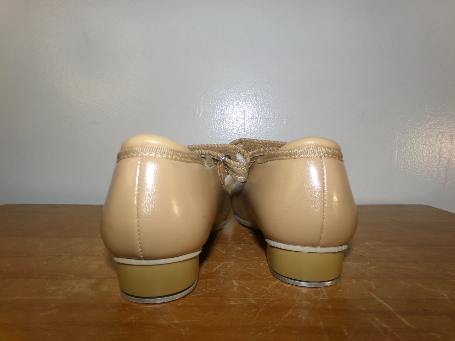 Pre-Owned Tap Shoes Revolution Style RD60014 11.5M Child Mary Jane Buckle Tan