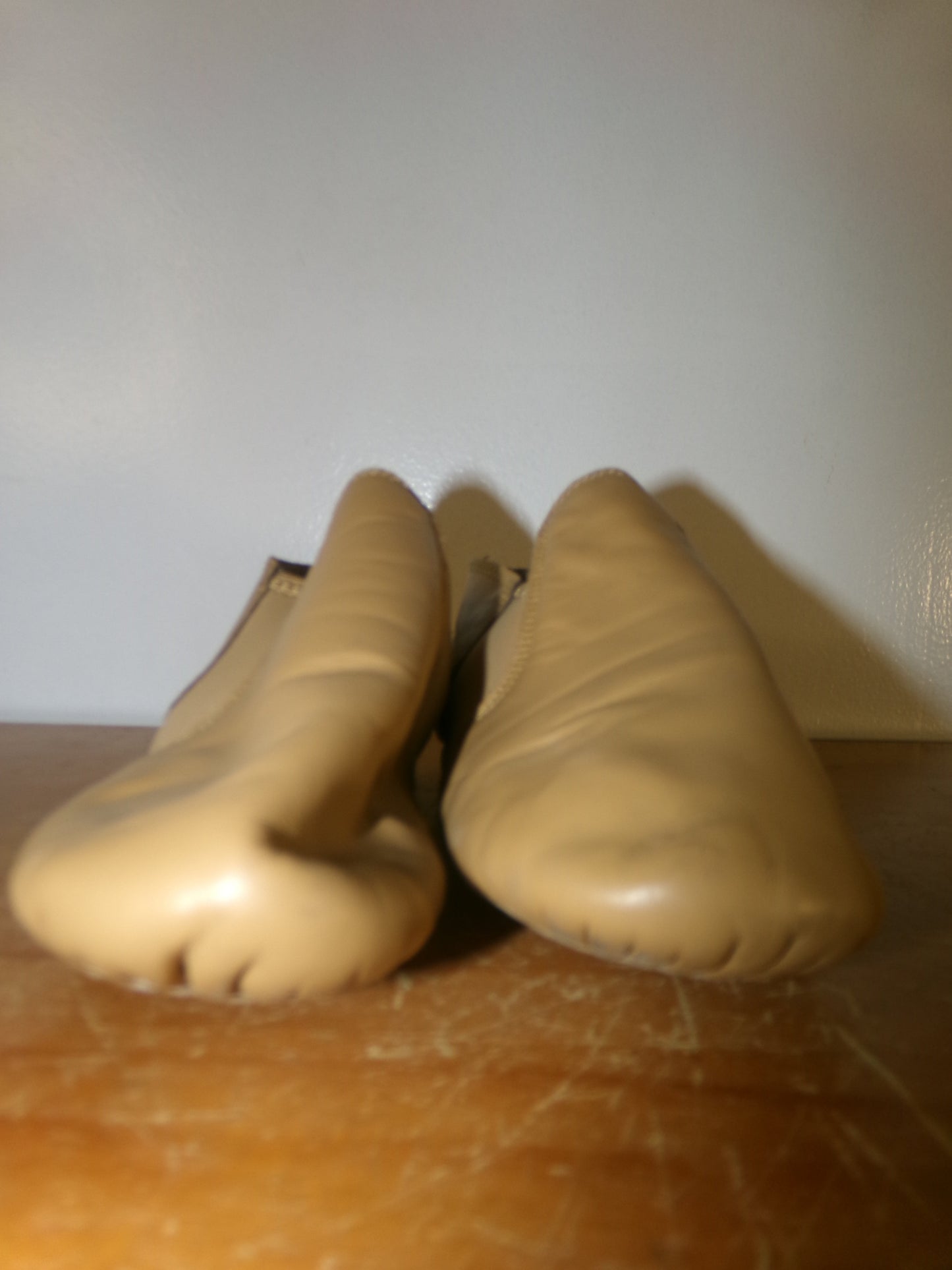Pre-Owned Jazz Shoes Revolution Tan 5M Adult Canvas Split Sole
