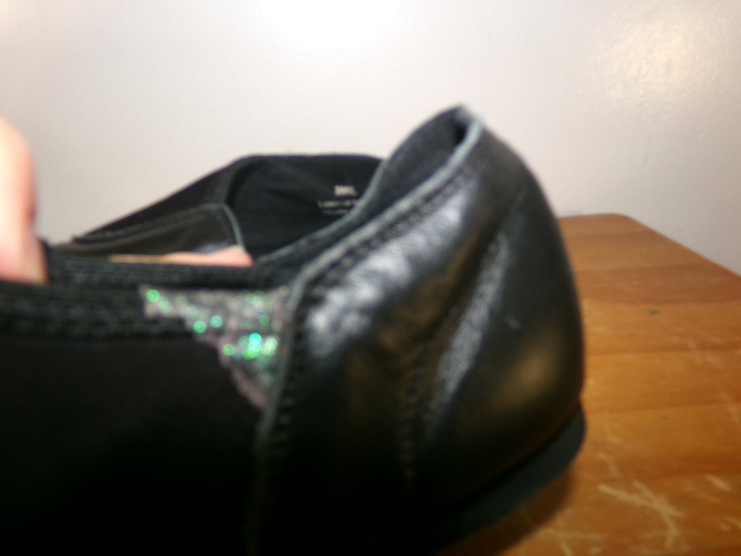 Pre-Owned Jazz Shoes Stelle Big Kid 3M Leather Slip On