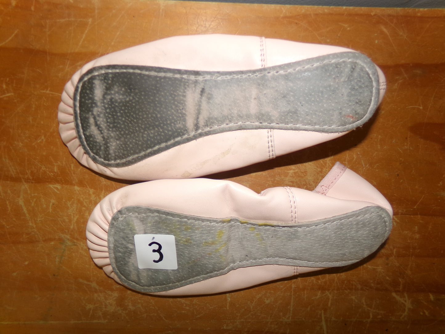 Pre-Owned Ballet Shoes Freestyle Big Kid 3M Leather Full Sole