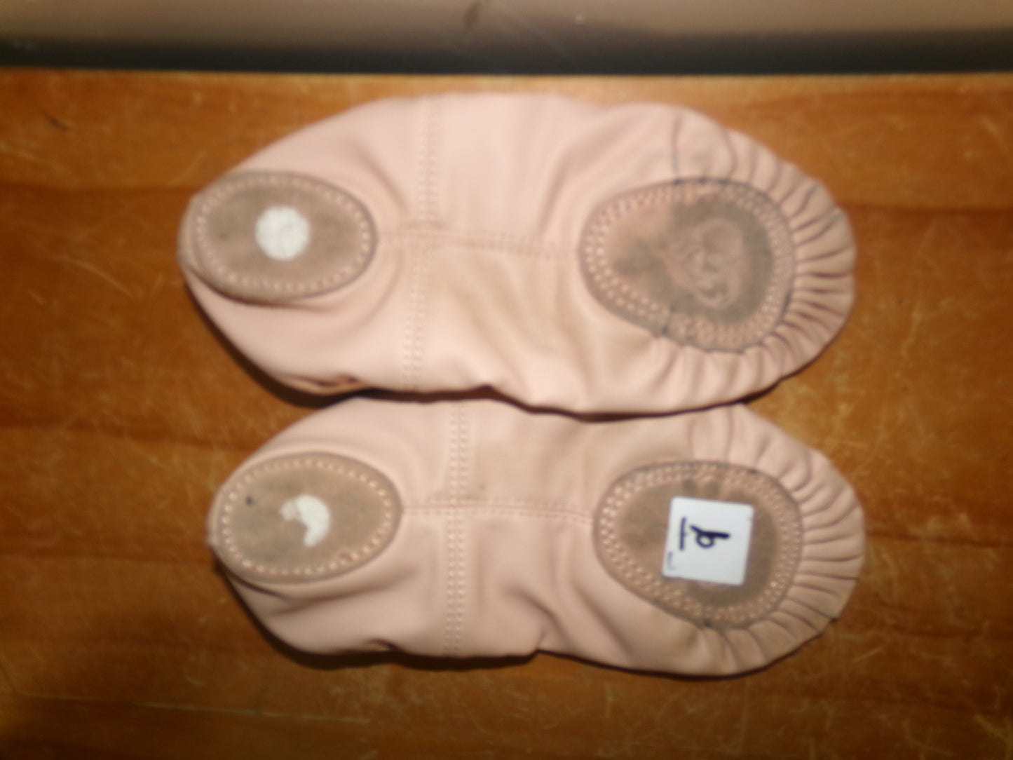 Pre-Owned Ballet Shoes Stelle 1M Leather Single Strap Full Sole