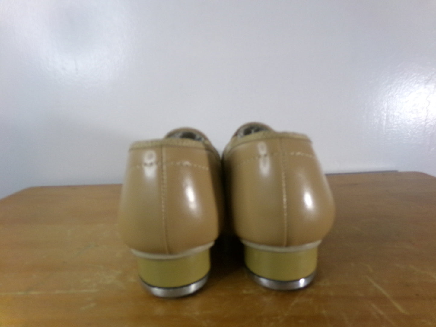 Pre-Owned Tap Shoes Revolution Little 5M Slip On Oxford Man Made  Full Sole Student
