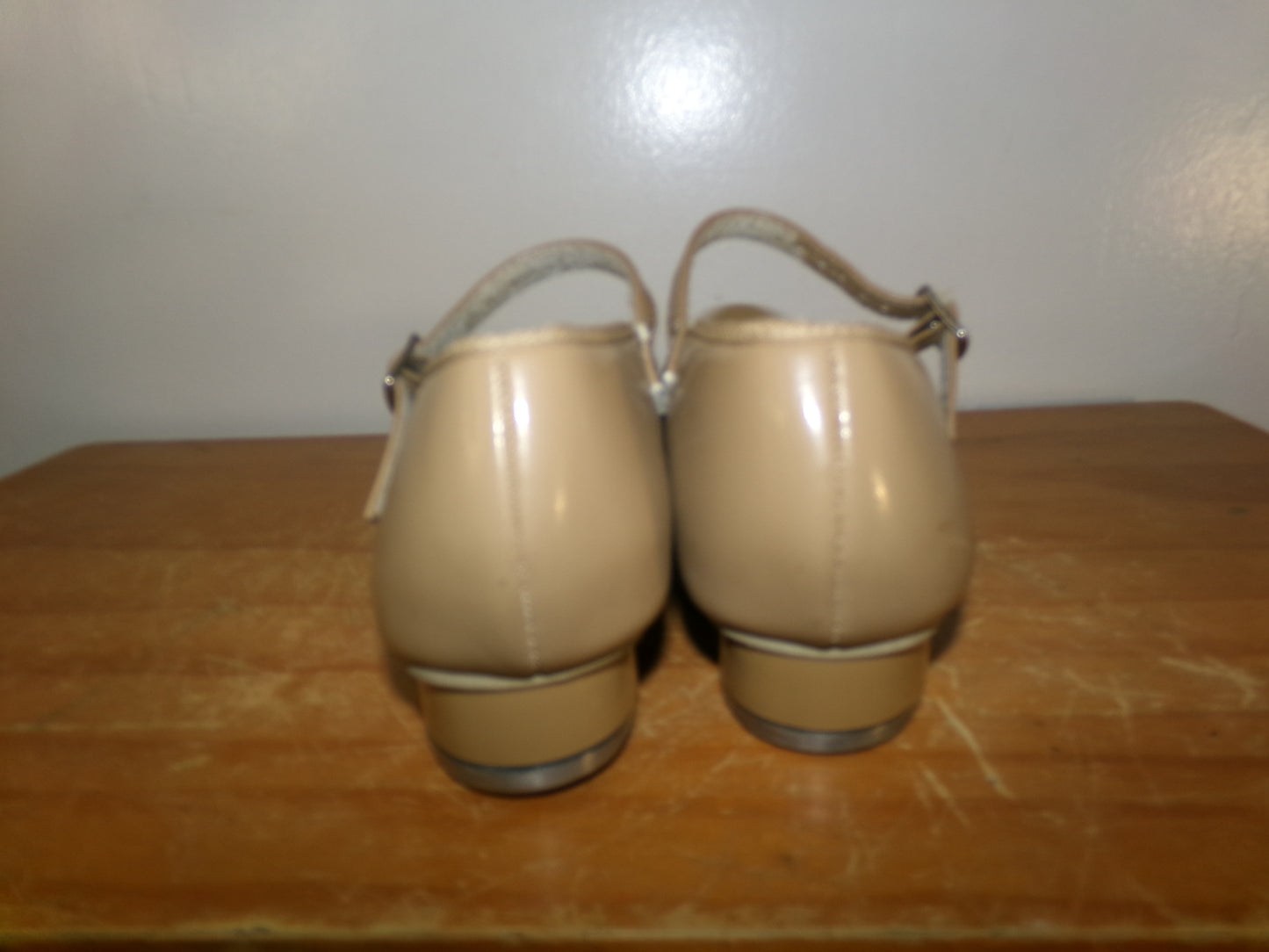 Pre-Owned Tap Shoes Revolution Style 826 5M Mary Jane Buckle Tan
