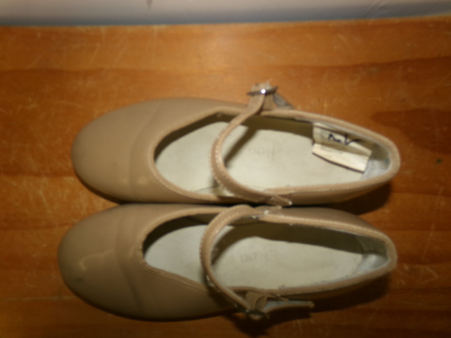 Pre-Owned Tap Shoes Revolution Style 826 5M Mary Jane Buckle Tan