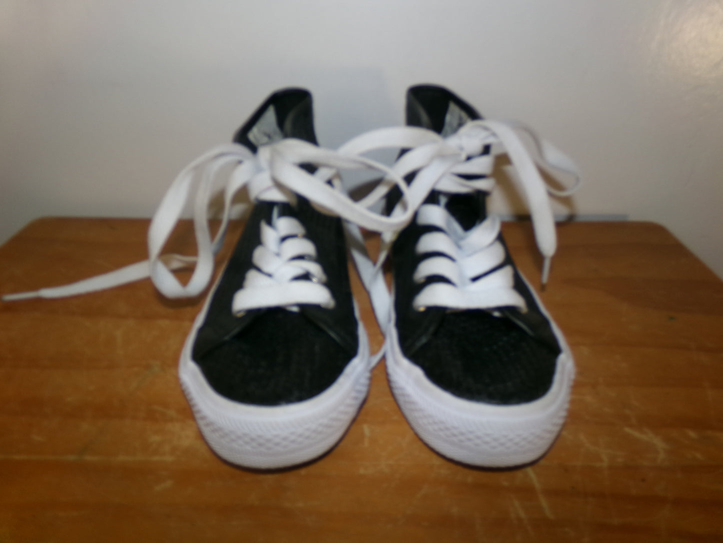 Pre-Owned Hip Hop Shoes Revolution  5M Sequin High Top