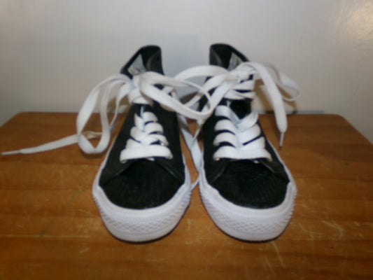 Pre-Owned Hip Hop Shoes Revolution  5M Sequin High Top