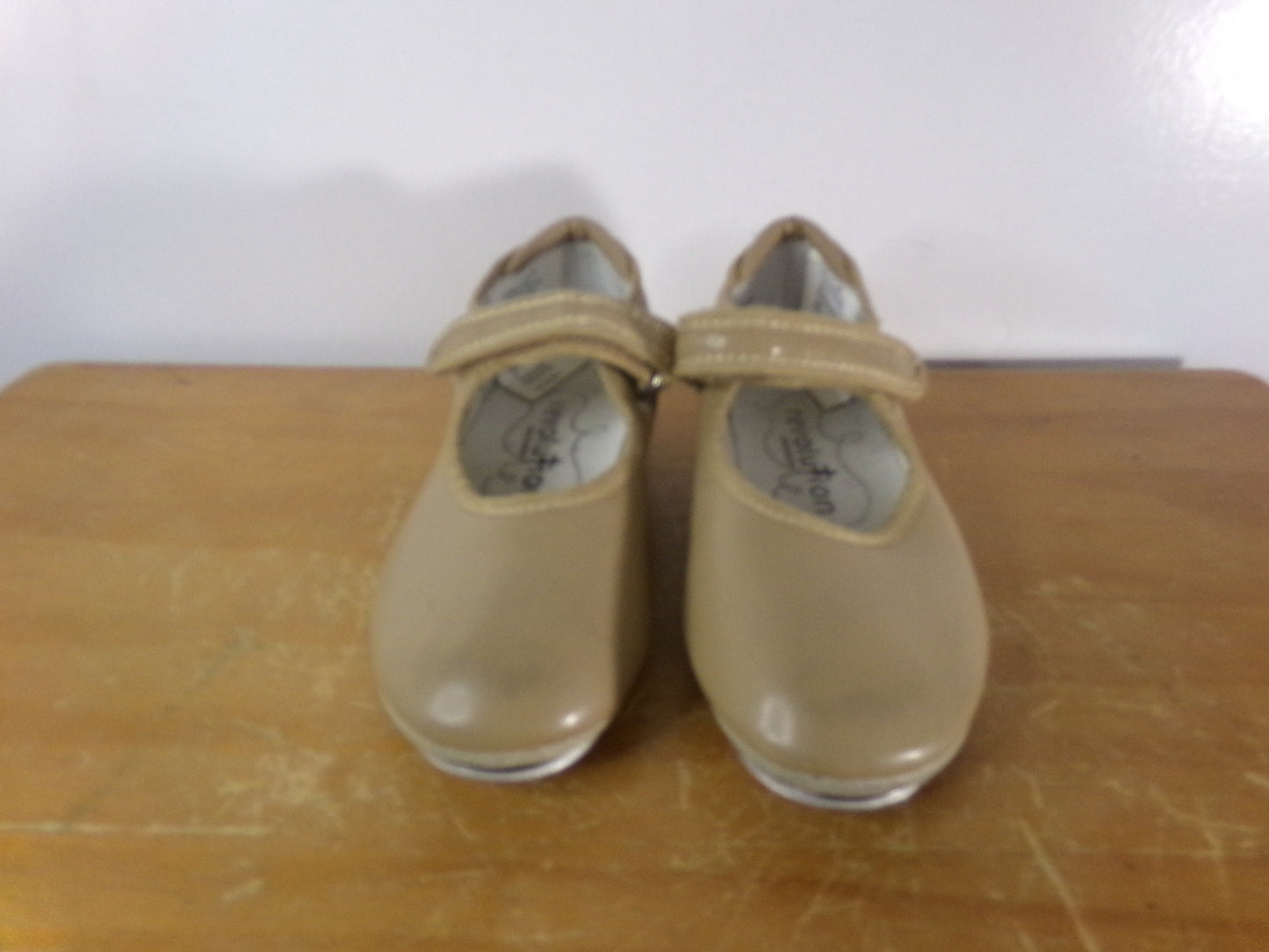 Pre-Owned Tap Shoes Revolution Style RD60014 13M Child Mary Jane Buckle Tan