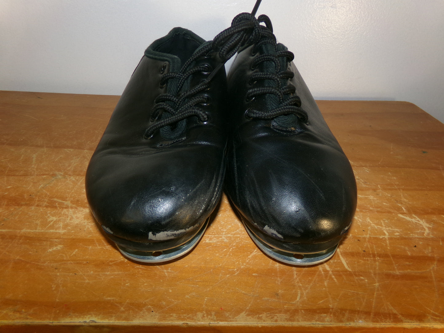 Pre-Owned Buck Clogging Shoes Steven Stompers Kids 4M Oxford Split Sole Buck Taps