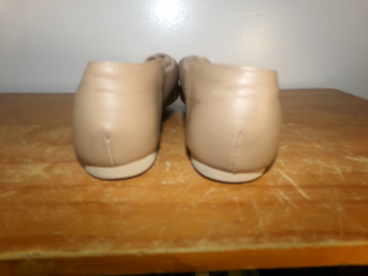 Pre-Owned Jazz Shoes So Danca 6N JZ43 Tan Adult Pull On Leather Split Sole